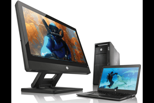 Business laptops and desktops